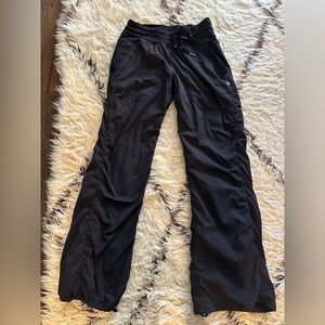 Lululemon dance studio flare pants.